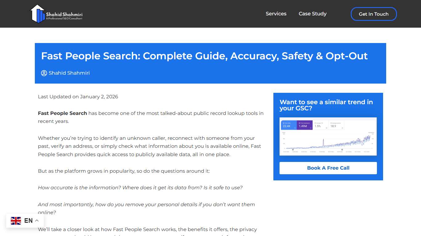 Fast People Search: Complete Guide, Accuracy, Safety & Opt-Out